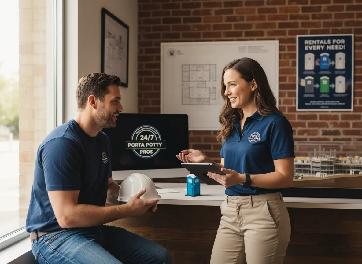 Flushing Toilet Rental Options in Janesville, MN